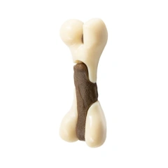 new Dog Chew Toy Dog Teether for Aggressive Chewer Dog Bone Toy Nylon Beef Flavor