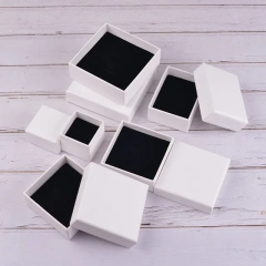 10pcs Custom Logo Jewellry Luxury Earings Business Boxes Personalized Text packaging Bracelet box for bag pouches gift bearer