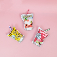 Pet plush teething self-hilarious paper sounding toy
