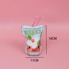 Pet plush teething self-hilarious paper sounding toy