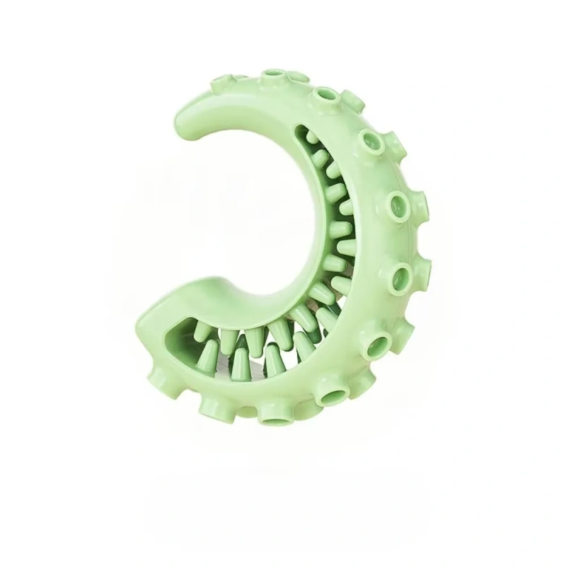 Wear Resistant Leaking Food Ball Bite Resistant Convenient Pet Molar Stick Soft Washable Pet Toy Relieve Boredom