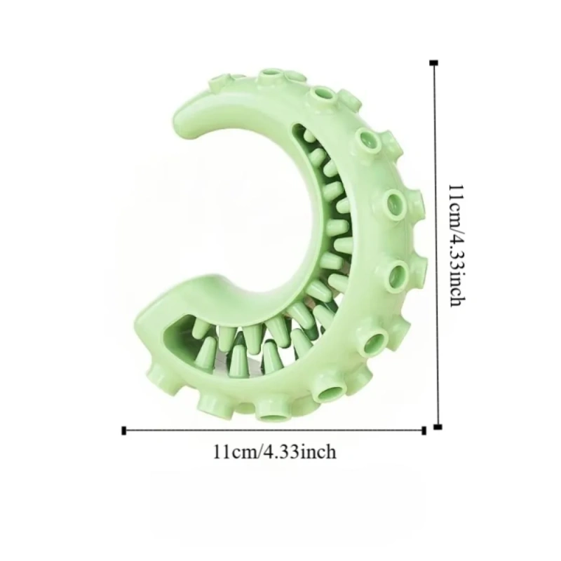 Wear Resistant Leaking Food Ball Bite Resistant Convenient Pet Molar Stick Soft Washable Pet Toy Relieve Boredom