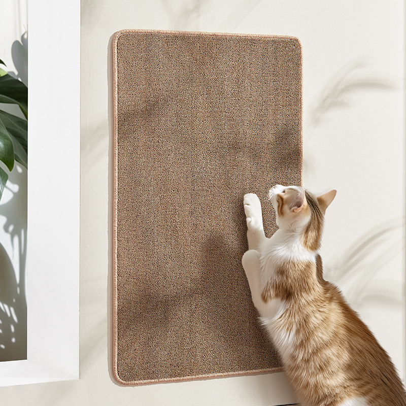 Horizontal Sisal Cat Scratching Mat Multifunctional Claw Sharpener For Small Medium Large Cat