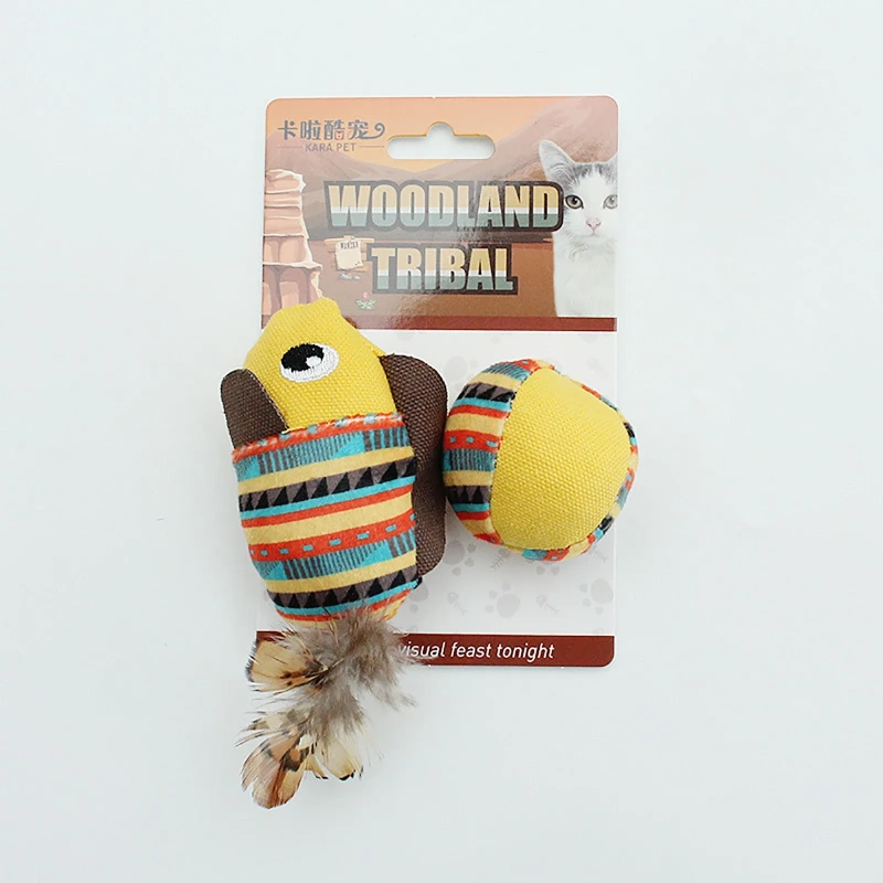 Cat Toy Interactive Teething Chew Toy Self-Entertainment Teaser Stick Cat Teeth Grinding Stick Plush interactive pet products