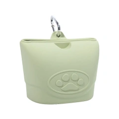 Silicone pet feeding bags, pet supplies, silicone dog food bags, silicone bags