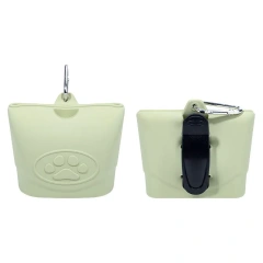 Silicone pet feeding bags, pet supplies, silicone dog food bags, silicone bags