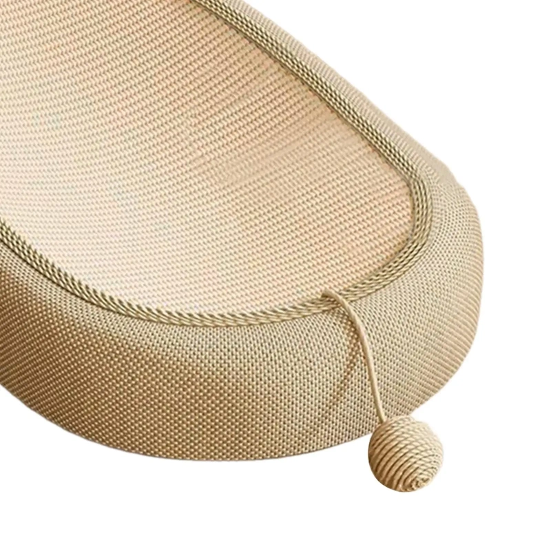 Cat Scratcher Bed with Play Ball Kitten Scratching Couch Sofa Protector Scratcher Furniture For Indoor Cats Kitty Pet Supplies