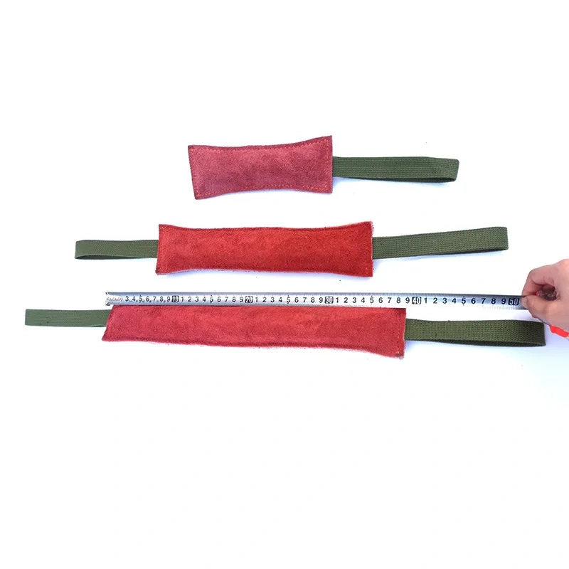 High Toughness Cowhide Bite Stick Pets Training Roll Puppy Interactive Chew Toys Equipment Dog Toys Equipment Bite Pet Supplies