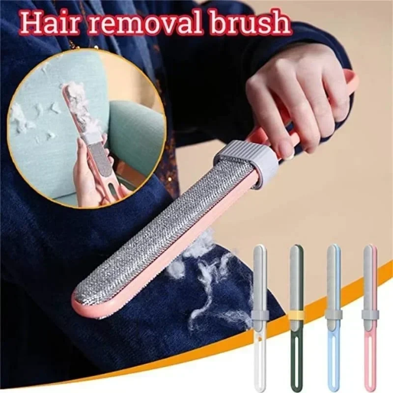 Lint Remover Electrostatic Pet Hair Removal Brush Double-Sided Couch Clothes Cleaning For  Laundry with Self-Clean Loop Kemei  T