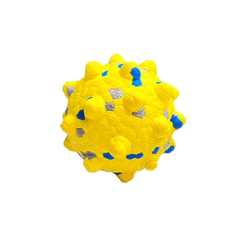 New Eco-Friendly ETPU Pet Toy Ball High Elastic Dog Molar Tooth Cleaning Bite-Resistant Popcorn Toy