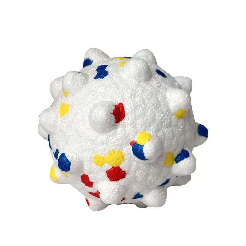New Eco-Friendly ETPU Pet Toy Ball High Elastic Dog Molar Tooth Cleaning Bite-Resistant Popcorn Toy