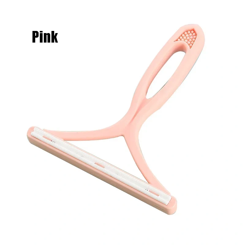 Portable Lint Remover Double Sided Pet Hair Remover Clean Tool Shaver Sweater Cleaner Fabric Shaver Scraper For Clothes Carpet T