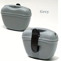 Pet Supplies Silicone Dog Food Bag Outdoor Training Dog Training Waist Bag Waterproof Dog Snack Training Bag