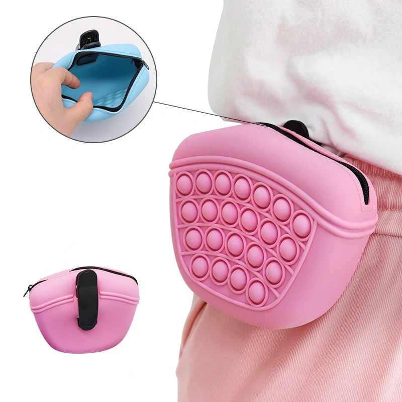 Pet Portable Dog Training Waist Bag Treat Snack Bait Dogs Outdoor portable dog training dog feeding waist pack dog snack bag