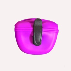 Pet Supplies Silicone Dog Food Bag Outdoor Training Dog Training Waist Bag Waterproof Dog Snack Training Bag
