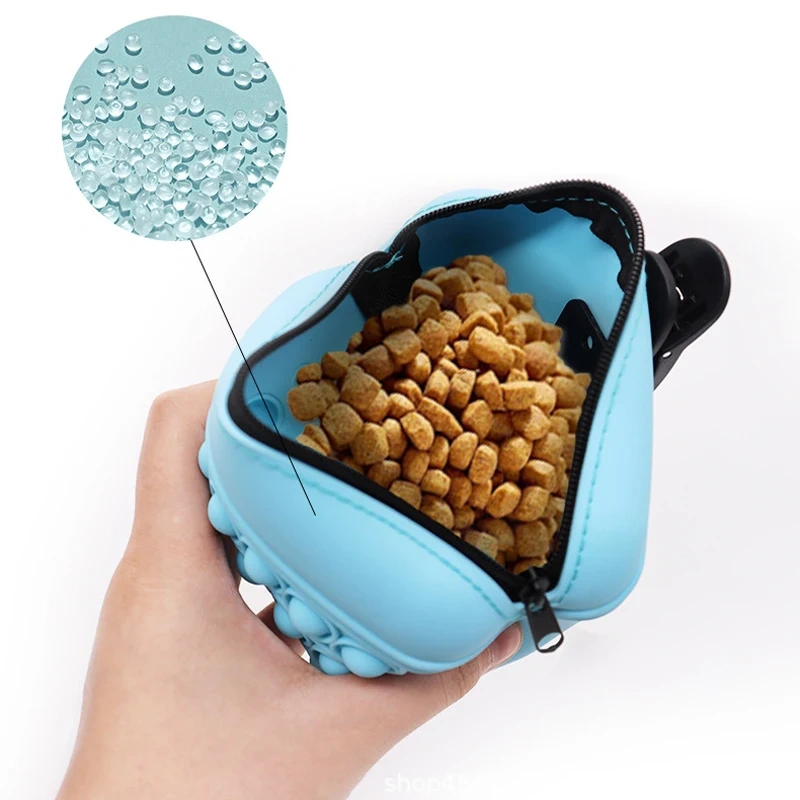 Pet Portable Dog Training Waist Bag Treat Snack Bait Dogs Outdoor portable dog training dog feeding waist pack dog snack bag