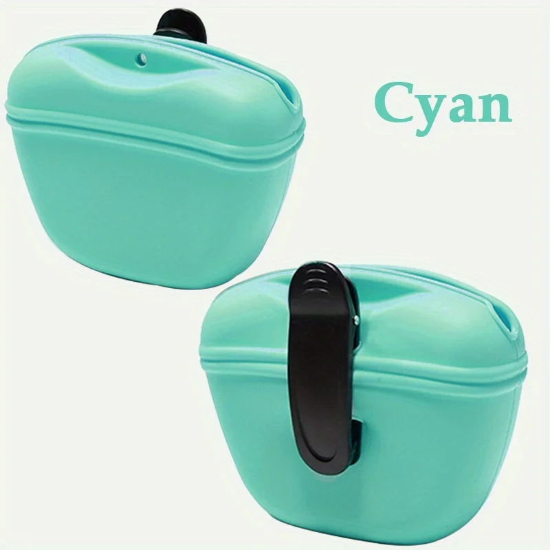 Pet Supplies Silicone Dog Food Bag Outdoor Training Dog Training Waist Bag Waterproof Dog Snack Training Bag