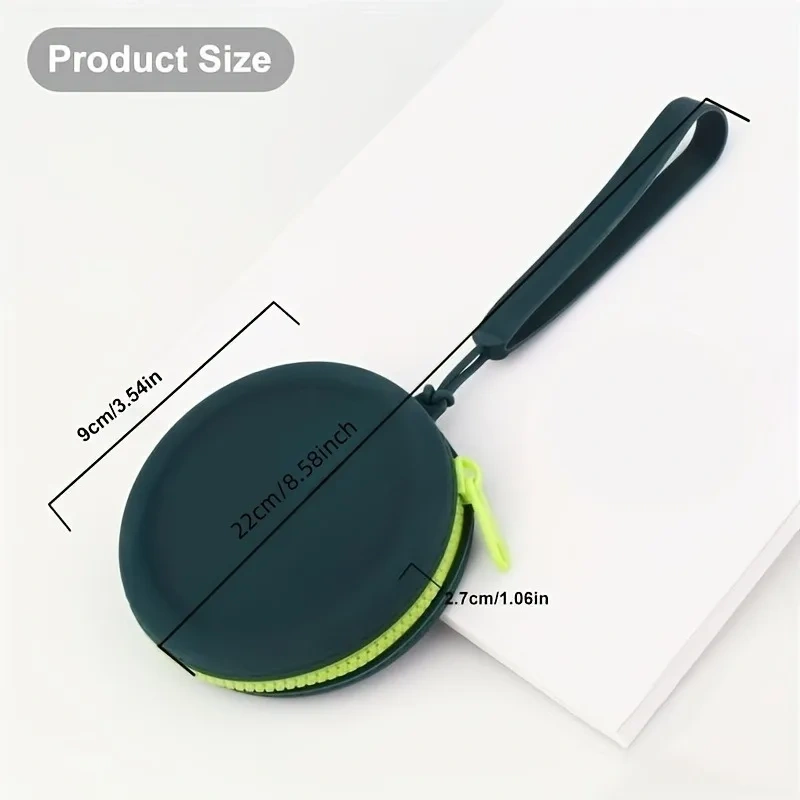 1Pcs Pet Supplies Silicone Dog Food Bag Outdoor Training Dog Training Dog Treat Training Pouch Waterproof Dog Snack Training Bag