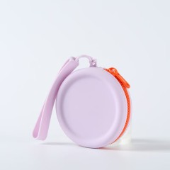 1Pcs Pet Supplies Silicone Dog Food Bag Outdoor Training Dog Training Dog Treat Training Pouch Waterproof Dog Snack Training Bag