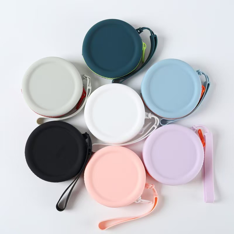 1Pcs Pet Supplies Silicone Dog Food Bag Outdoor Training Dog Training Dog Treat Training Pouch Waterproof Dog Snack Training Bag