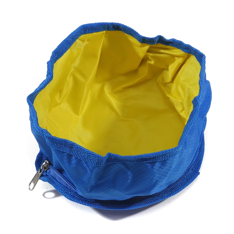 Portable Pet Water Food Feeder Bowl convenient Collapsible Feeding Water For Dog Puppy Cat Outdoor Folding Bowl Pet Supplies
