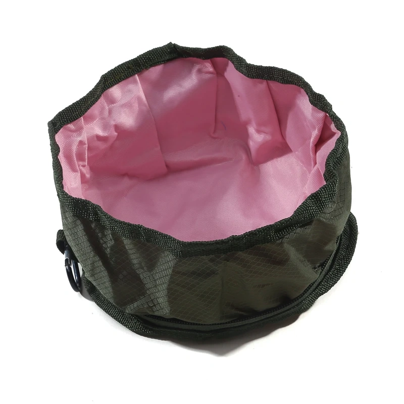 Portable Pet Water Food Feeder Bowl convenient Collapsible Feeding Water For Dog Puppy Cat Outdoor Folding Bowl Pet Supplies