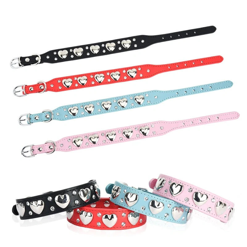 Modern Luxury Pet Collar for Small and Medium Dogs Quick Release Feature for Teddy Pet Products