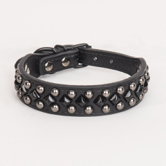 Dog Rivet PU Collar