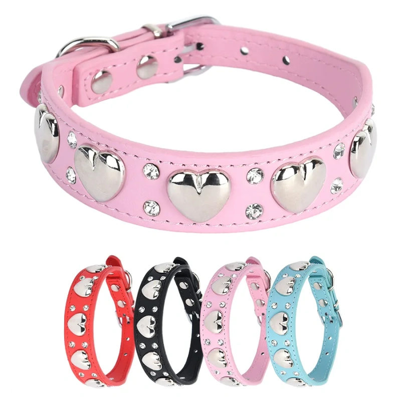 Modern Luxury Pet Collar for Small and Medium Dogs Quick Release Feature for Teddy Pet Products