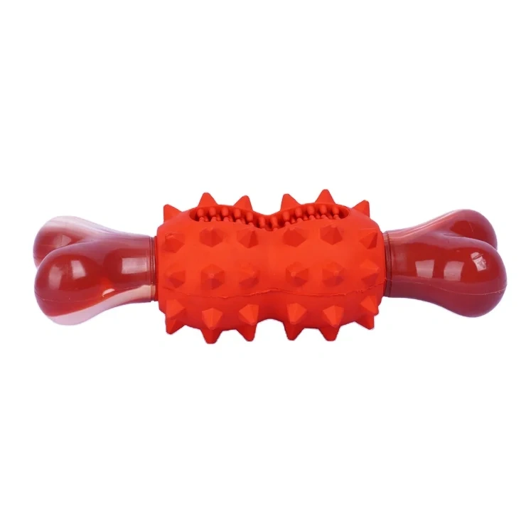 2024 Manufacturer a Mazon Indestructible Natural Rubber Nylon Bone Custom Dog Toys Dog Chew Bone Toy for Aggressive Chewers