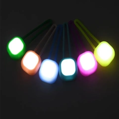 Silicone Waterproof Luminous Pendant Universal Anti-loss Flash for Cats and Dogs Chandelier Any Collocation（Not Repeated 5PC)
