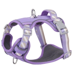 New Adjustable Reflective Walking Dog Pet Strap Medium and Large Printed Dog Explosion-Proof Vest Supplies Accessories