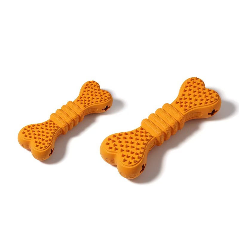 Interactive Dog Toy Pets Dog Snack Dispenser Interactive Dog Toy Dog Treat Dispensing Yummy Bone Feeder Toy Dog Chew Toy