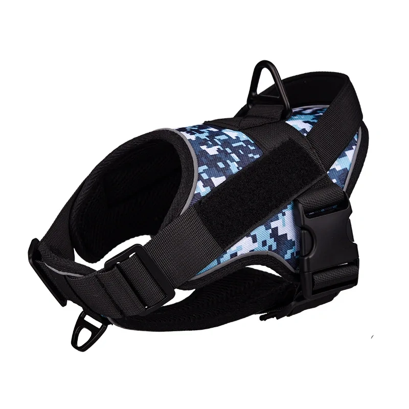 Tactical Dog Vest with Easy Control Handle for Small Large Dogs Front Leash Clip Breathable Dog Harness for Training Walking