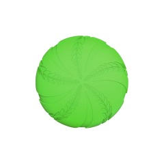 Wholesale Eco-Friendly Flying Disk Toy for Pets Durable Interactive EVA Flyer Custom Logo Rubber Material Dog Chew Toy