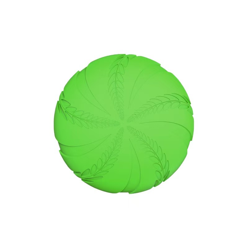 Wholesale Eco-Friendly Flying Disk Toy for Pets Durable Interactive EVA Flyer Custom Logo Rubber Material Dog Chew Toy