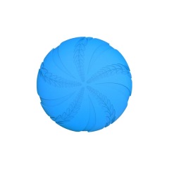 Wholesale Eco-Friendly Flying Disk Toy for Pets Durable Interactive EVA Flyer Custom Logo Rubber Material Dog Chew Toy