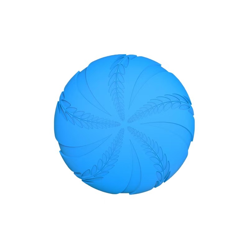 Wholesale Eco-Friendly Flying Disk Toy for Pets Durable Interactive EVA Flyer Custom Logo Rubber Material Dog Chew Toy