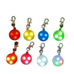 Pet LED Luminous Pendant Dog Cat Pendant Night Walking  Night Light Flashing Warning Pendant Light