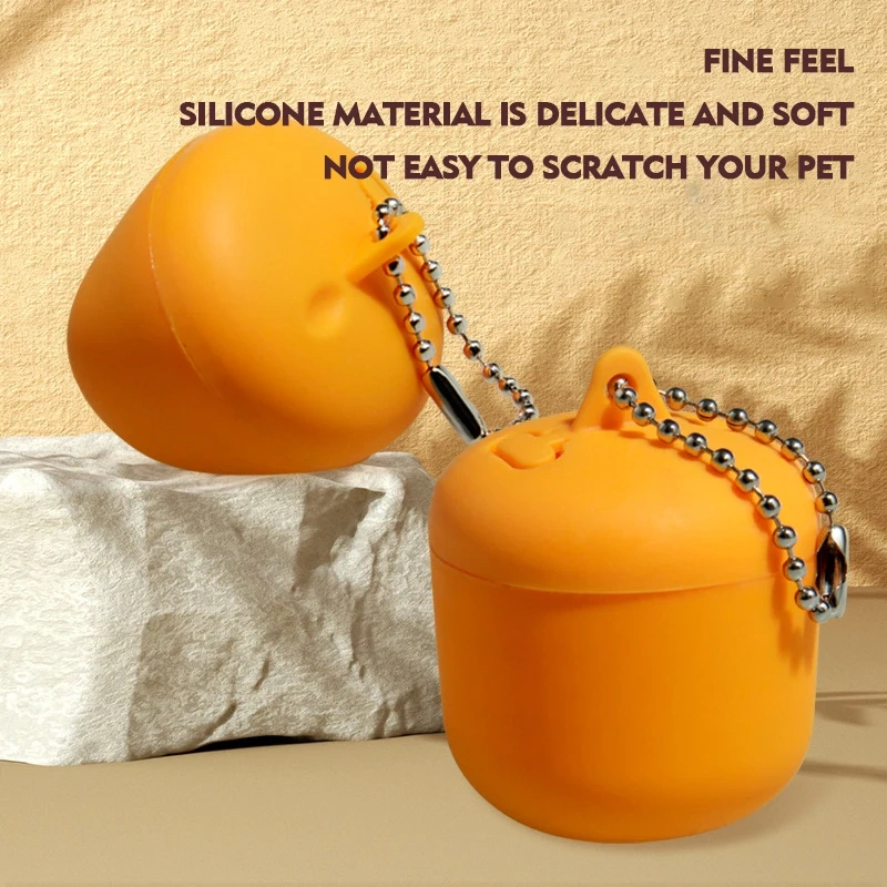 Wholesale LED Silicone Pet Light USB Rechargeable and Waterproof Dog Night Light for Running Walking Camping