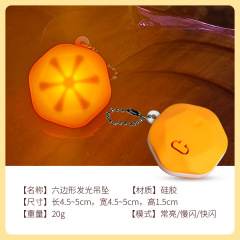 Wholesale LED Silicone Pet Light USB Rechargeable and Waterproof Dog Night Light for Running Walking Camping