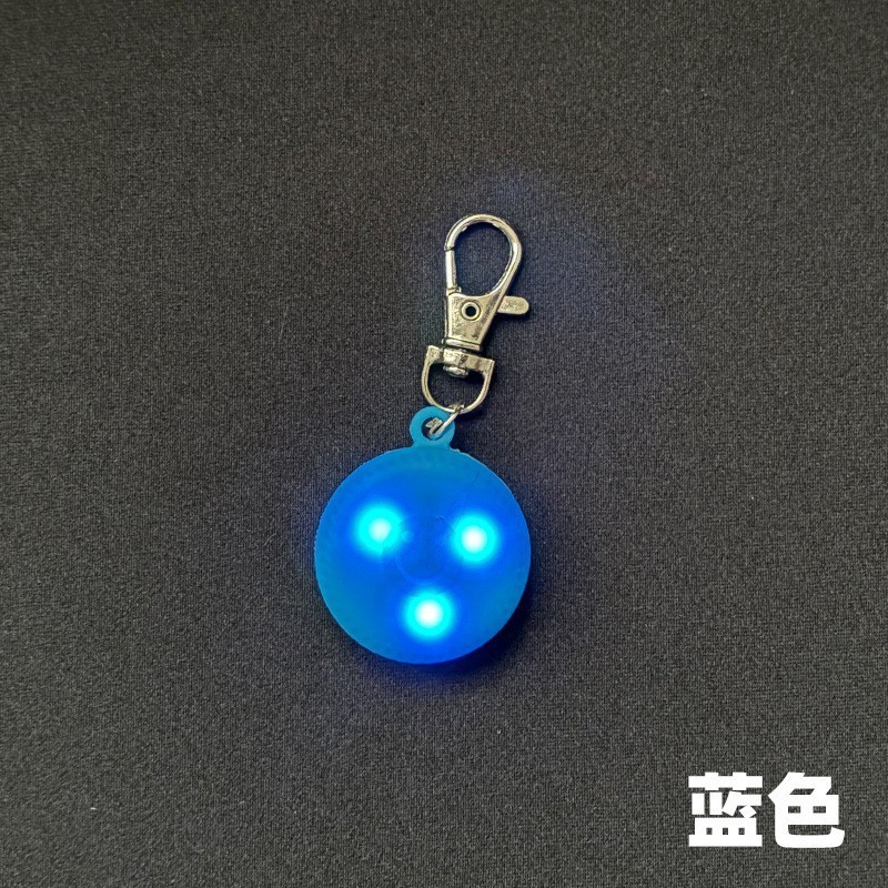 Pet LED Luminous Pendant Dog Cat Pendant Night Walking  Night Light Flashing Warning Pendant Light