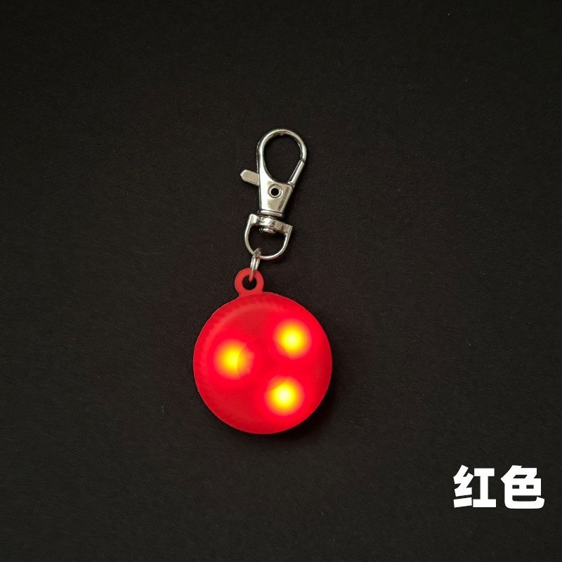 Pet LED Luminous Pendant Dog Cat Pendant Night Walking  Night Light Flashing Warning Pendant Light