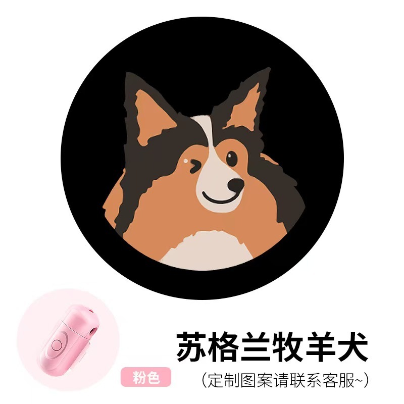 Wireless Led Pet Poop Holder Background Atmosphere Night LED Dog Dispenser Photography Accessories Girls Pet Gift