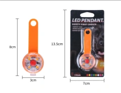 Pet Led Collar Pendant Resistant Dog Night Led Light Safety Clip Flashing Pendant