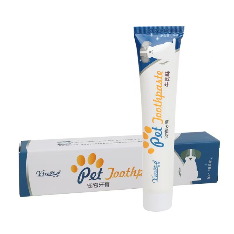 Pet Cleaning Tools Kit for Dogs Gum Care Products Reduces Plaque & Tartar Buildup Universal Toothbrush Set Pet Oral Hygiene