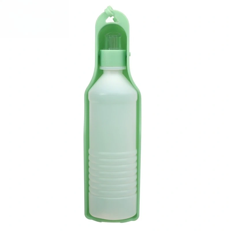 Portable Pet Water Bottle Foldable Spout Leak-Proof Design Outdoor Travel Dog/Cat Drinking Cup Feeder
