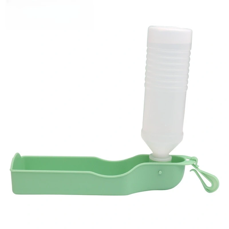 Portable Pet Water Bottle Foldable Spout Leak-Proof Design Outdoor Travel Dog/Cat Drinking Cup Feeder