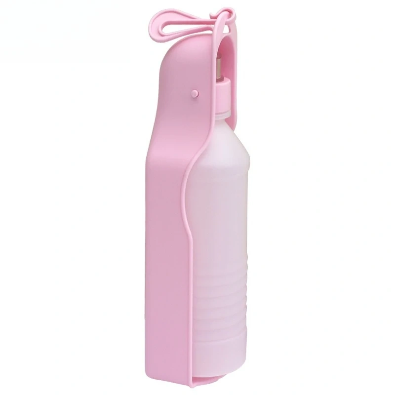 Portable Pet Water Bottle Foldable Spout Leak-Proof Design Outdoor Travel Dog/Cat Drinking Cup Feeder