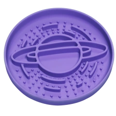 Customized Eco-Friendly Silicone Slow Feed Bowl Licking Pad  Grippy Suction Pet Feeding Solution Pet Washable Feeding Mat